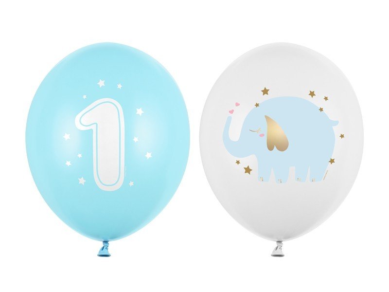Латексови Балони - Една Годинка, 30см - (1 пакет / 2 бр.) - Party Design