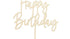 Топер За Торта "Happy Birthday" - Party Design