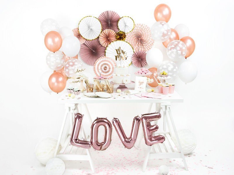 Конфети в Бледо Розов Цвят - Party Design