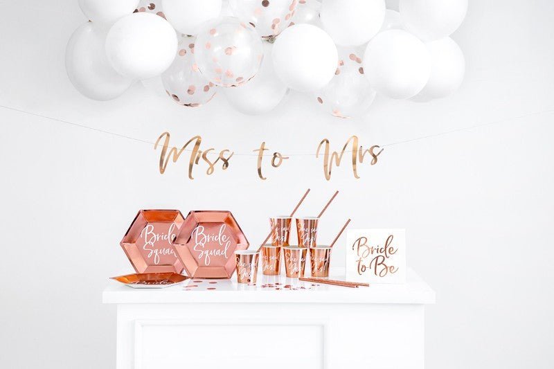 Парти Конфети в Розово Злато - Party Design