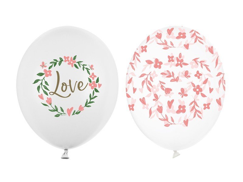 Латексови Балони "Love" 30см - (1 пакет / 2 бр.) - Party Design