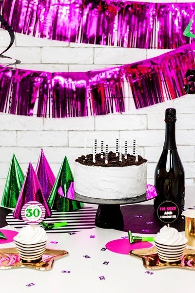Парти Свирки, Разноцветни - (1 пакет / 20 бр.) - Party Design