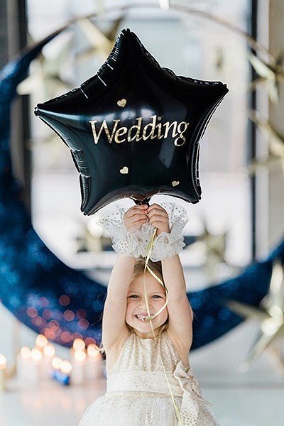 Стикери Букви - Златни - Party Design