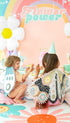 Нежни Парти Шапки, Пастелни Цветове и Злато - (1 пакет / 6 бр.) - Party Design