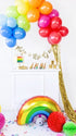 Златна Парти Завеса, 90 x 250 см - Party Design