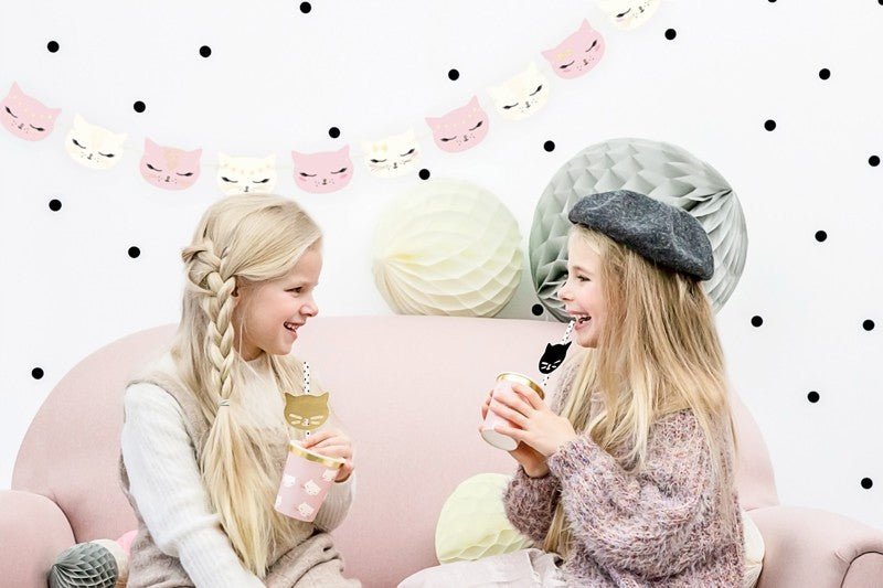 Парти Чаши - Коте - (1 пакет / 6 бр.) - Party Design