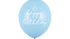 Латексови Балони, Светло Синьо ''Happy Birthday'' 30см - Party Design