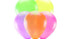 Неонови Латексови Балони,Многоцветни, 25см - (1 пакет / 6 бр.) - Party Design