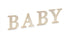 Табелка с Надпис "Baby" за Детска Стая или Парти - Party Design