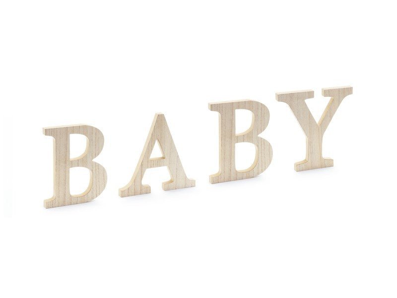 Табелка с Надпис "Baby" за Детска Стая или Парти - Party Design