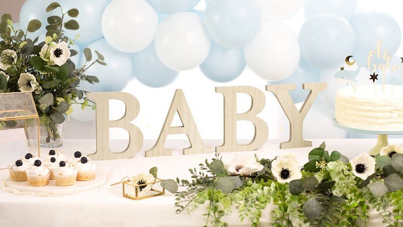 Табелка с Надпис "Baby" за Детска Стая или Парти - Party Design