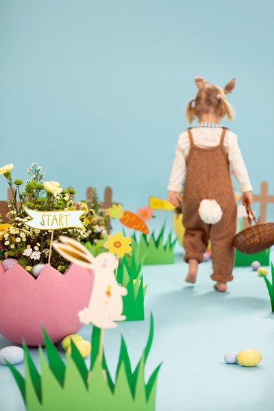 Великденски Фигурки "Egg Hunt" - (1 пакет / 10 бр.) - Party Design