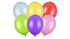 Латексови Балони Металик, Разноцветни, 12см - (1 пакет / 10 бр.) - Party Design