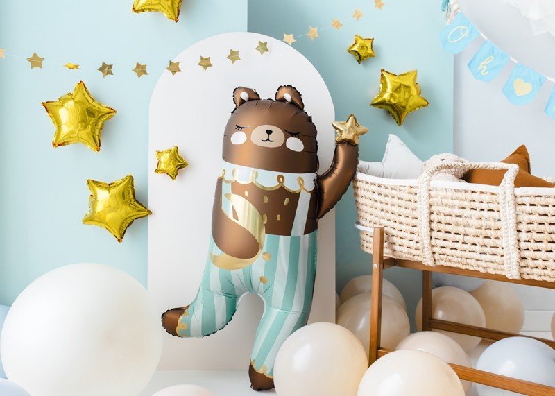 Фолиев Балон Мече, 72х104 см, Комбинация от Цветове - Party Design