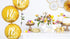 Фолиев Балон с Надпис "18th Birthday", Златен - Party Design