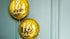 Фолиев Балон с Надпис "18th Birthday", Златен - Party Design