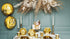 Фолиев Балон с Надпис "18th Birthday", Златен - Party Design