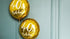 Фолиев Балон с Надпис "40th Birthday", Златен - Party Design