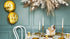 Фолиев Балон с Надпис "40th Birthday", Златен - Party Design