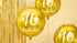 Фолиев Балон с Надпис "90th Birthday", Златен - Party Design