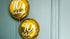 Фолиев Балон с Надпис "90th Birthday", Златен - Party Design