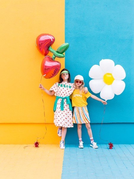 Фолиев Балон Черешки, 88х73см - Party Design