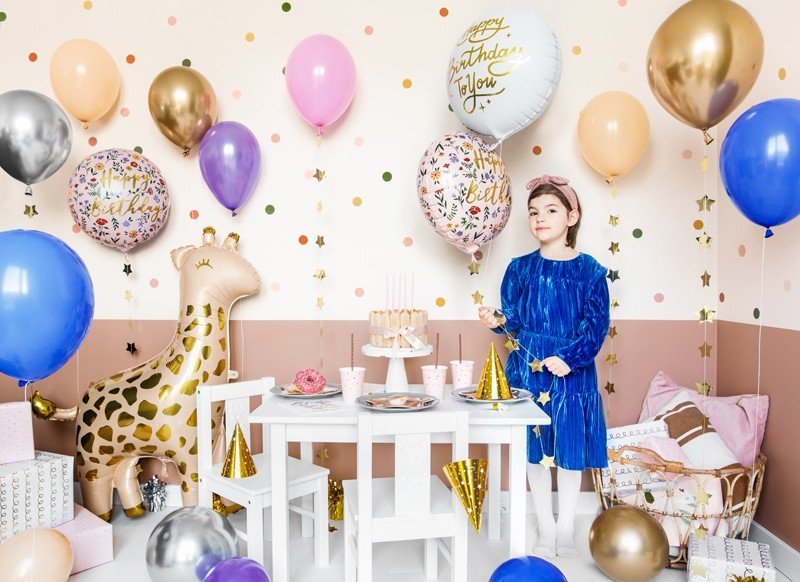 Фолиев Балон Жираф, 100х120 см - Party Design