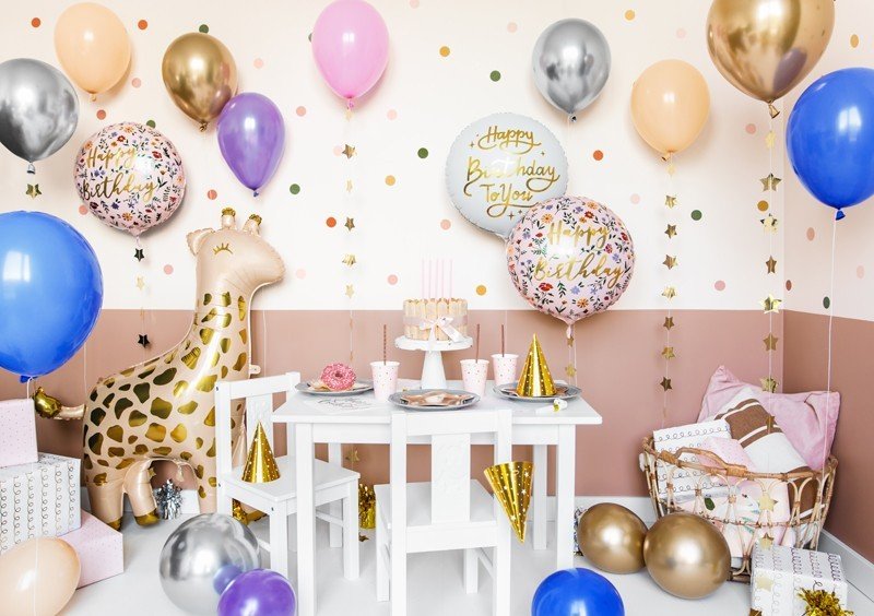 Фолиев Балон Жираф, 100х120 см - Party Design