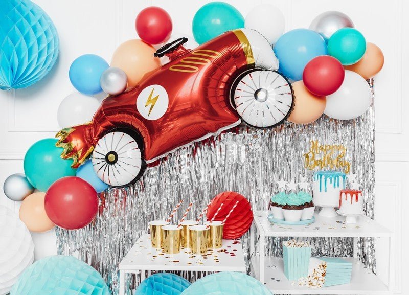 Фолиев Балон Ретро Кола, 111х63 см - Party Design