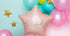 Фолиев Балон "Happy Birthday", 40 см, Светло Розов - Party Design
