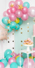 Фолиев Балон "Happy Birthday", 40 см, Светло Розов - Party Design