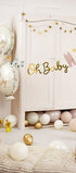 Банер с Бебешки Принадлежности и Надпис "Oh Baby" - Party Design