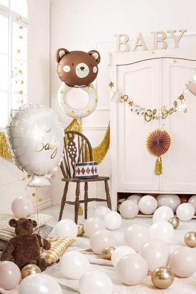 Банер с Бебешки Принадлежности и Надпис "Oh Baby" - Party Design