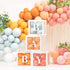 Кутии за Балони "BABY", 30х30 см, бели - Party Design