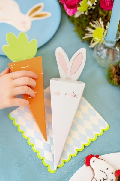Сладки Кутийки Зайче, 7,2х26,5х7,2 см - (1 пакет / 6 бр.) - Party Design