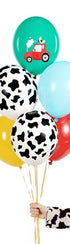 Латексови Балони - Ферма, 30см - (1 пакет / 2 бр.) - Party Design