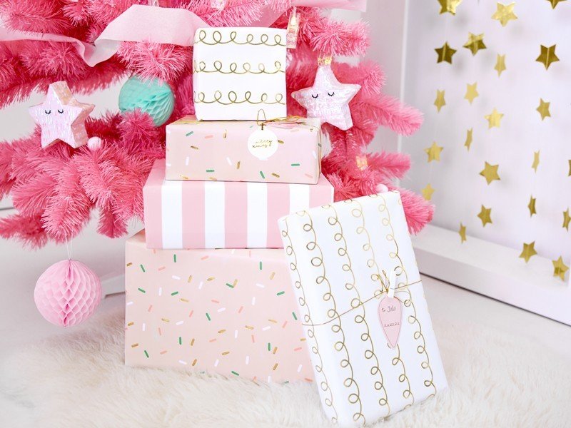 Опаковъчна Хартия Mix, 70x200cm - (1 пакет / 2 бр.) - Party Design