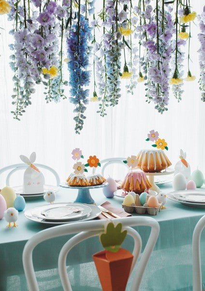 Декоративни Свещи във Формата на Яйца - (1 пакет / 6 бр.) - Party Design