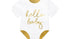 Салфетки Бебешки Гащеризон - Hello Baby, бял, 16х16см - (1 пакет / 20 бр.) - Party Design