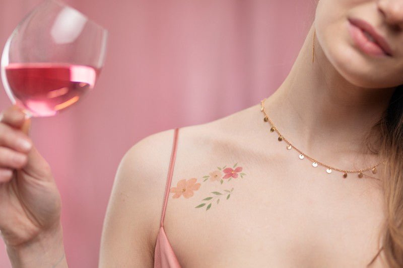 Временни Татуировки - I'm in Love, Микс - (1 пакет / 18 бр.) - Party Design