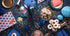Подаръчна Торбичка Ромбчета, микс 10х24х32 см - Party Design