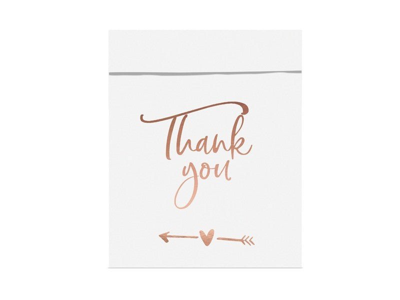 Торбички за Лакомства "Thank You" - (1 пакет / 6 бр.) - Party Design