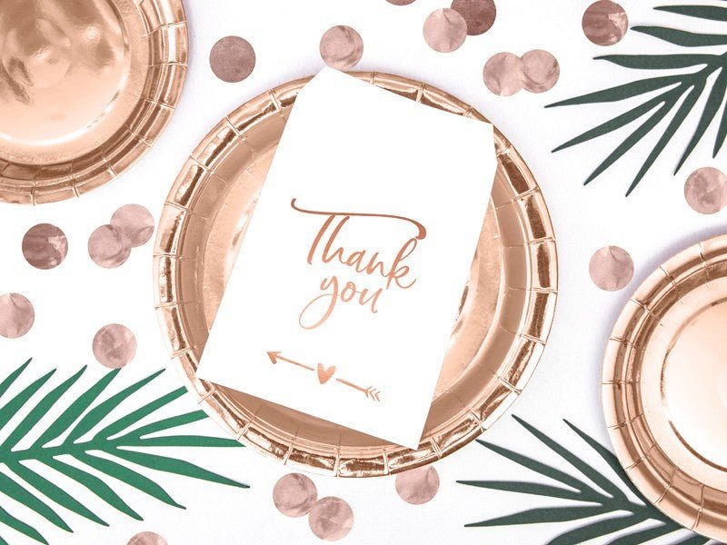 Торбички за Лакомства "Thank You" - (1 пакет / 6 бр.) - Party Design