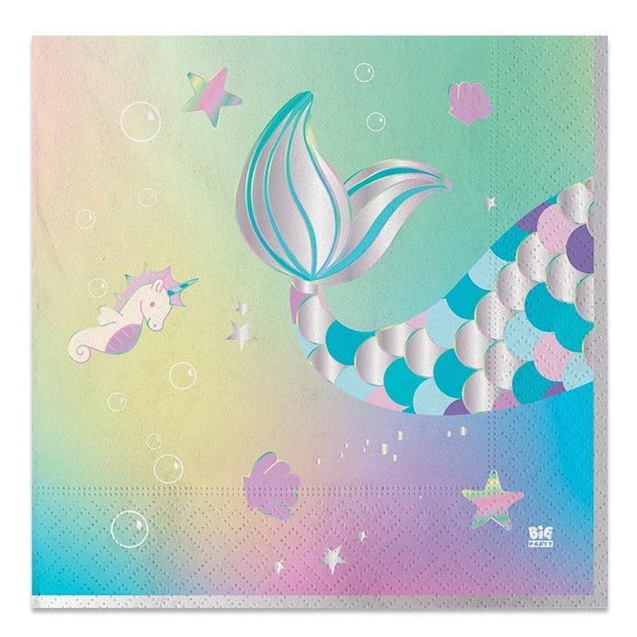 Парти Салфетки "Mermaid" - Party Design