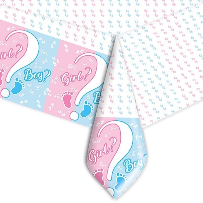 Парти Покривка "Girl or Boy", 140 x 270см - Party Design