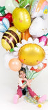 Фолиев Балон Слънце, 90см - Party Design