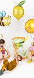 Фолиев Балон Лимон, 50х75 см, микс - Party Design