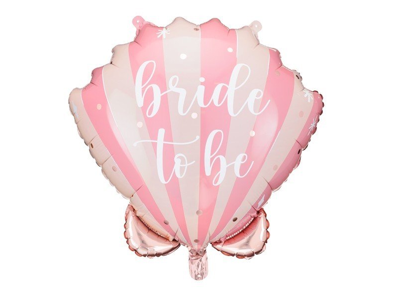 Фолиев Балон Раковина, "Bride to be", 52x50 см - Party Design