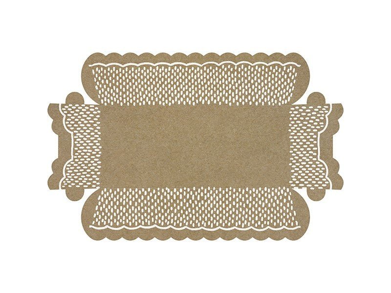Кутии за Сладки за Горско Парти, 6,6 x 15 x 4 см - Party Design