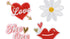 Пачове за Дрехи "Love" - Party Design